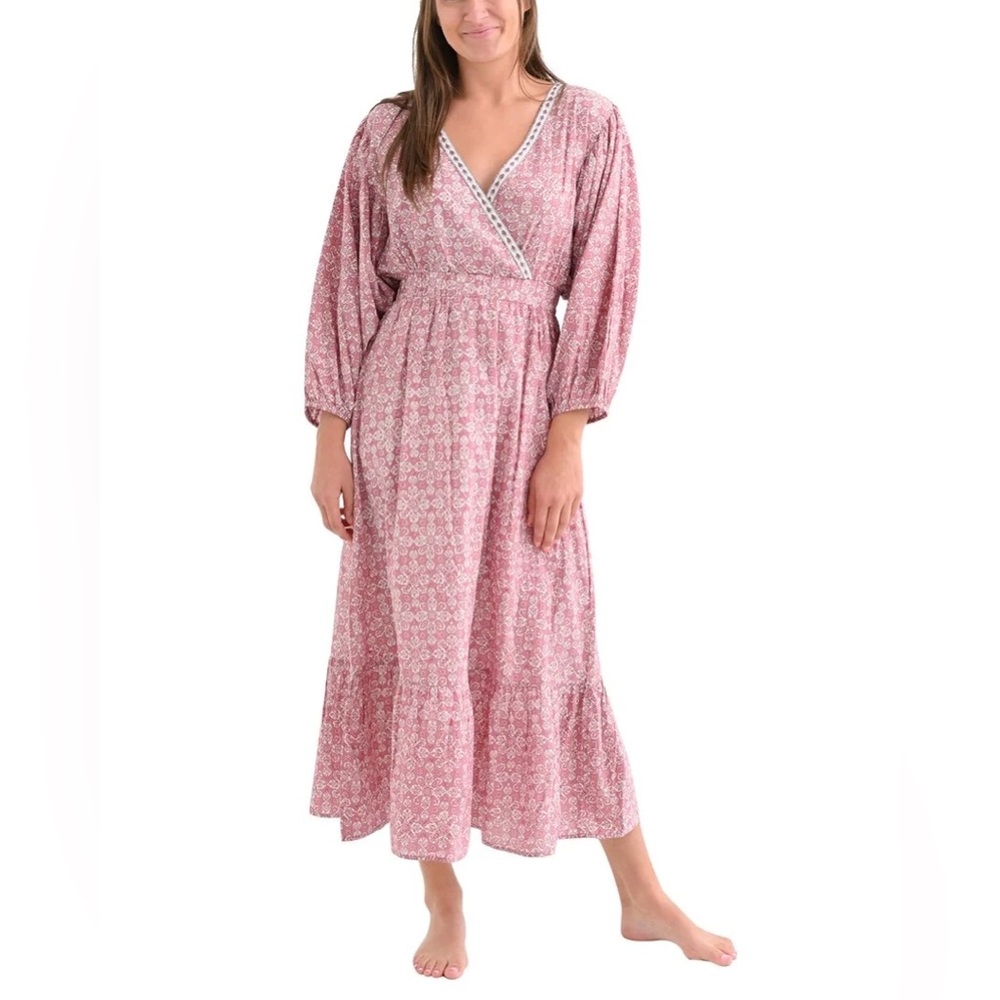 NWT Pomegranate Tulip Sundial mauveglow everywhere dress Size Small